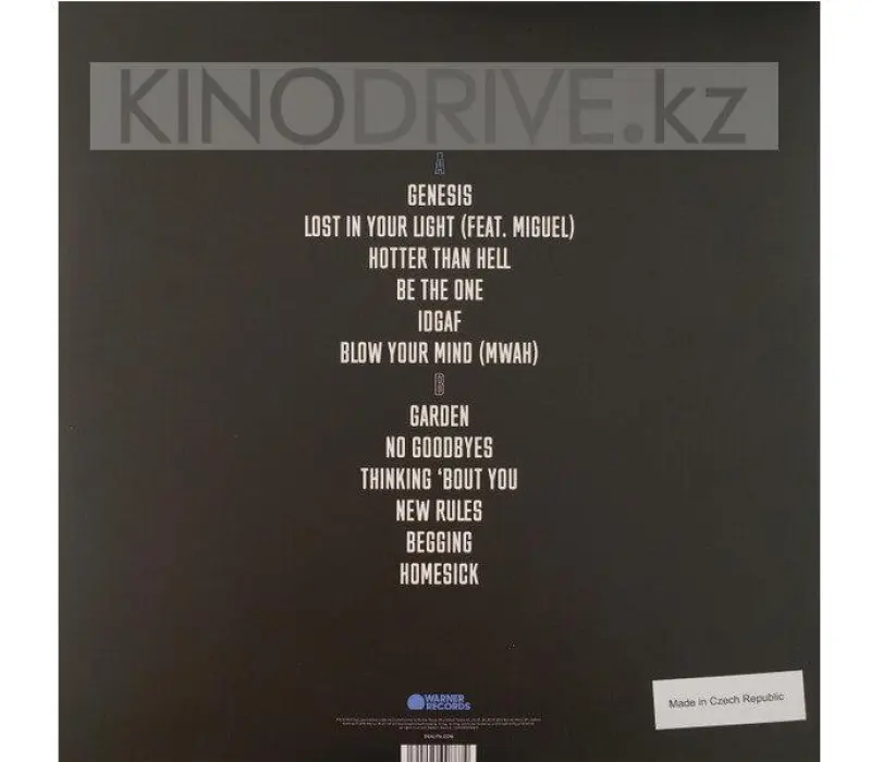 Виниловая пластинка Dua Lipa – Dua Lipa, Kinodrive.kz — фото 2