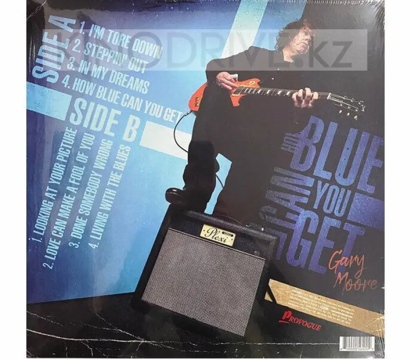 Виниловая пластинка MOORE GARY - How Blue Can You Get - Ltd Edt - Blue Vinyl, Kinodrive.kz — фото 2