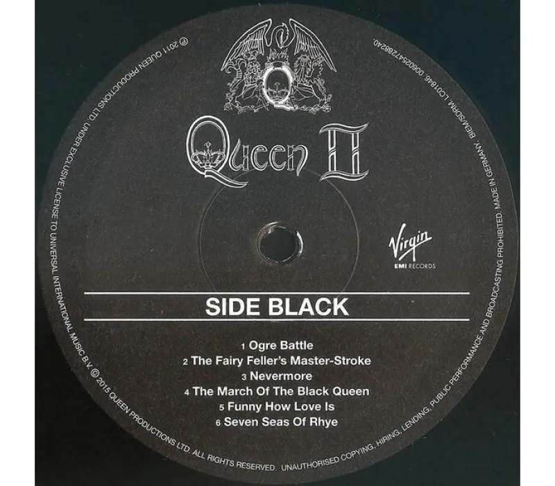 Виниловая пластинка Queen – Queen II: Universal, Kinodrive.kz — фото 7