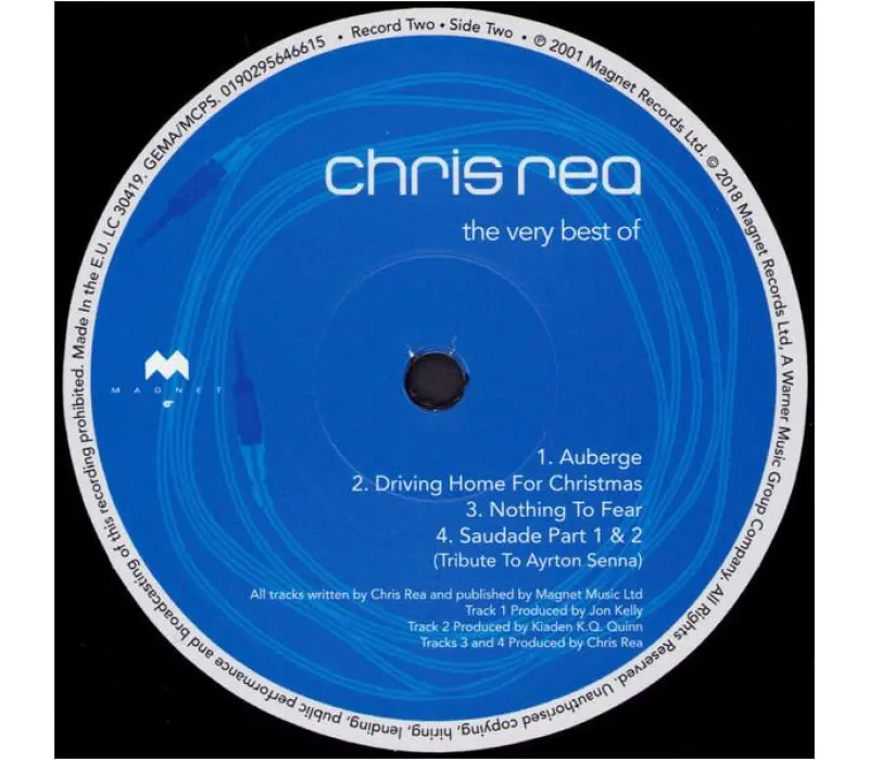 Виниловая пластинка Rea, Chris - Very Best Of Label: Warner, Kinodrive.kz — фото 4