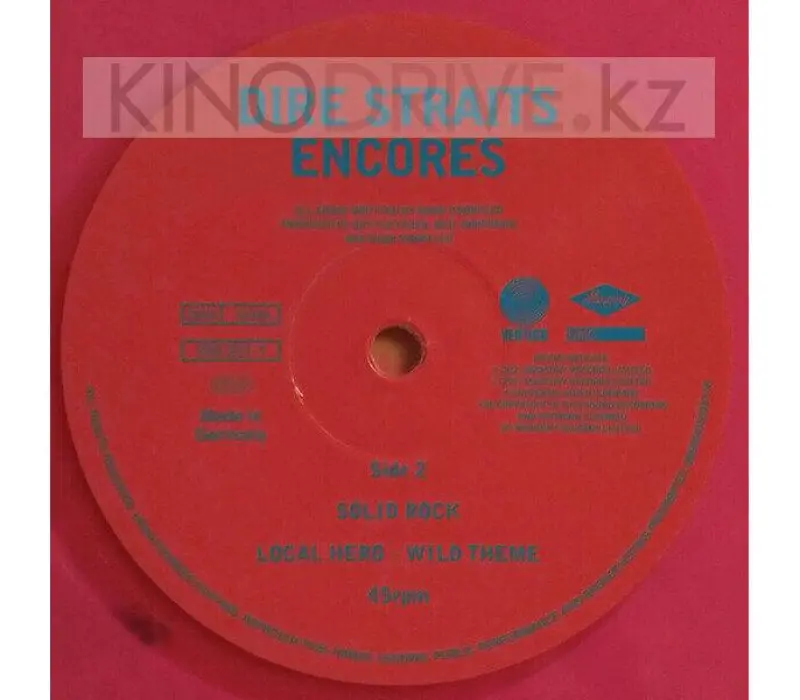 Виниловая пластинка DIRE STRAITS – Encores, Kinodrive.kz — фото 3