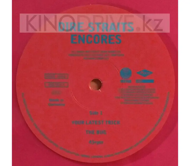 Виниловая пластинка DIRE STRAITS – Encores, Kinodrive.kz — фото 5