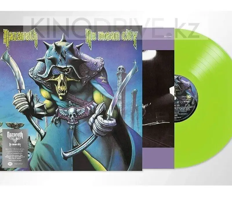 Виниловая пластинка NAZARETH, NO MEAN CITY - GREEN VINYL, Kinodrive.kz — фото 3