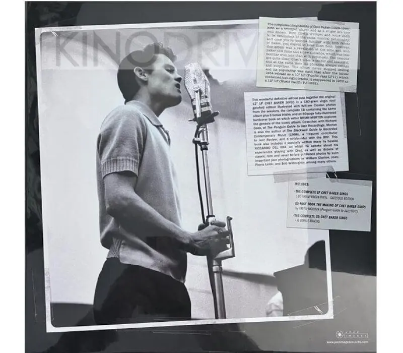 Виниловая пластинка Chet Baker – Chet Baker Sings - The Definitive Collector's Edition: Jazz Images, Kinodrive.kz — фото 2