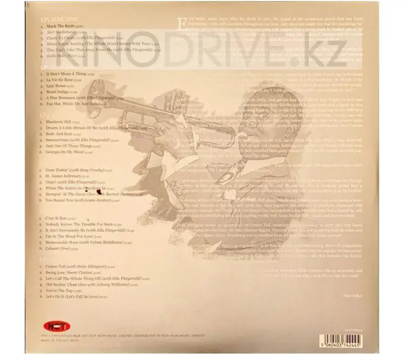 Виниловая пластинка Louis Armstrong – The Platinum Collection - Coloured: Not Now, Kinodrive.kz — фото 2