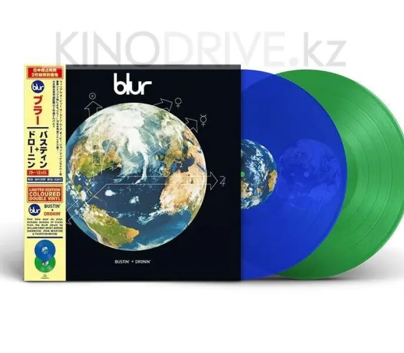 Виниловая пластинка BLUR: BUSTIN & DRONIN BLUE & GREEN VINYL, Kinodrive.kz — фото 3
