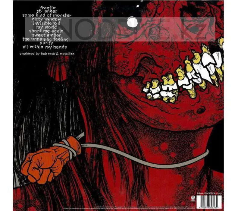 Виниловая пластинка Metallica - St. Anger: Universal, Kinodrive.kz — фото 3