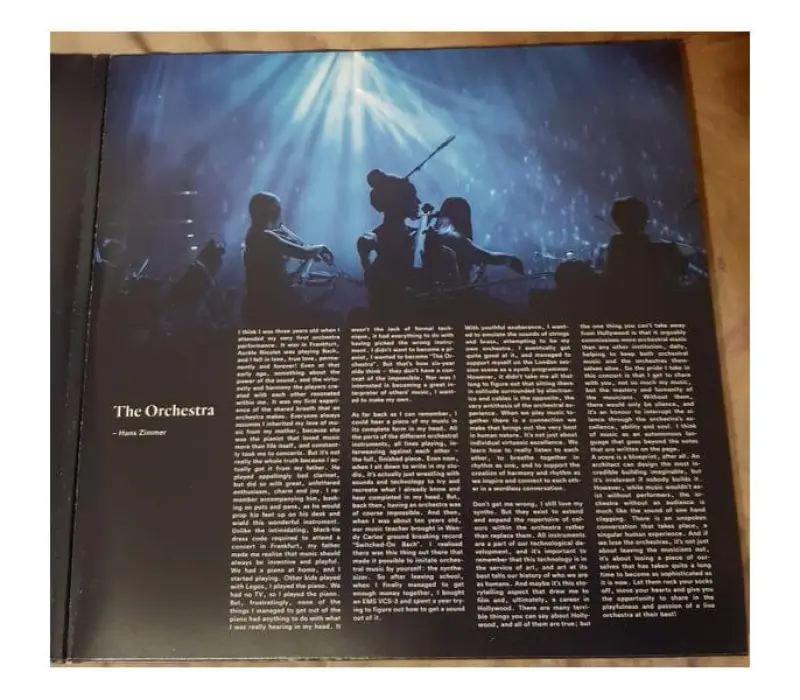 Виниловая пластинка Zimmer, Hans-World Of Hans.. -Live-: Sony Classical, Kinodrive.kz — фото 4