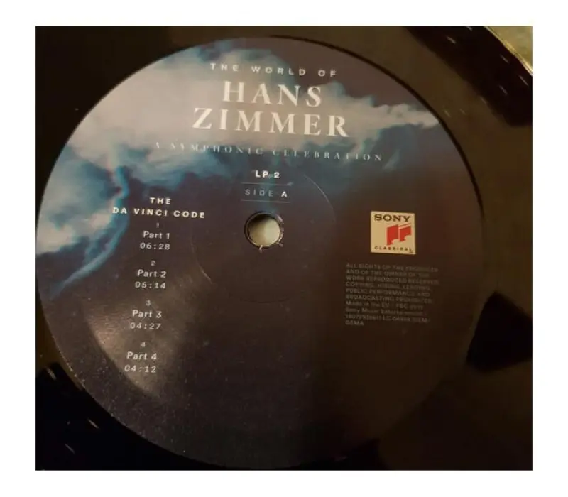 Виниловая пластинка Zimmer, Hans-World Of Hans.. -Live-: Sony Classical, Kinodrive.kz — фото 7