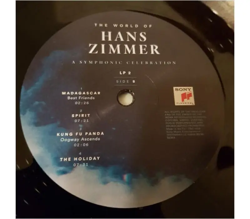 Виниловая пластинка Zimmer, Hans-World Of Hans.. -Live-: Sony Classical, Kinodrive.kz — фото 8