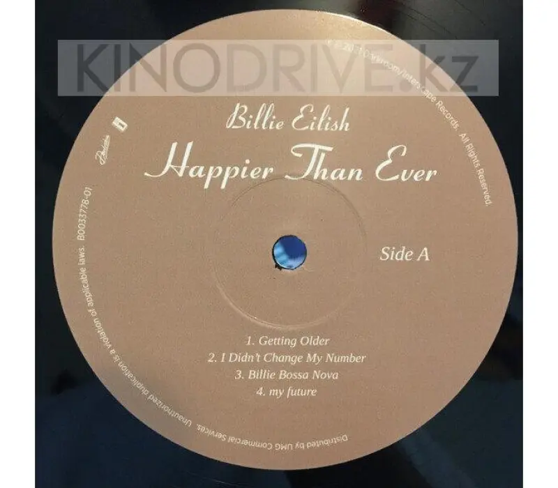 Виниловая пластинка Billie Eilish – Happier Than Ever, Kinodrive.kz — фото 5