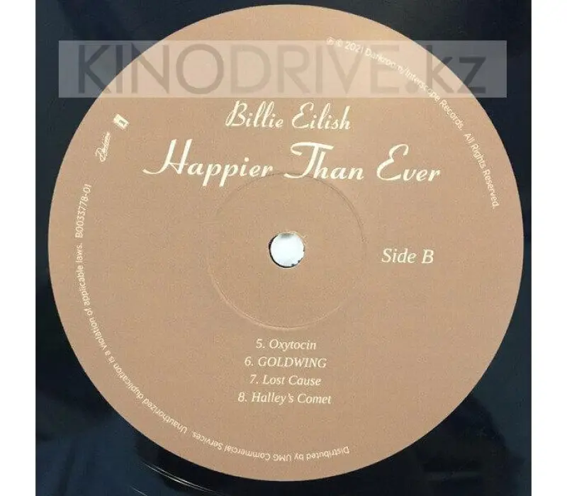 Виниловая пластинка Billie Eilish – Happier Than Ever, Kinodrive.kz — фото 6