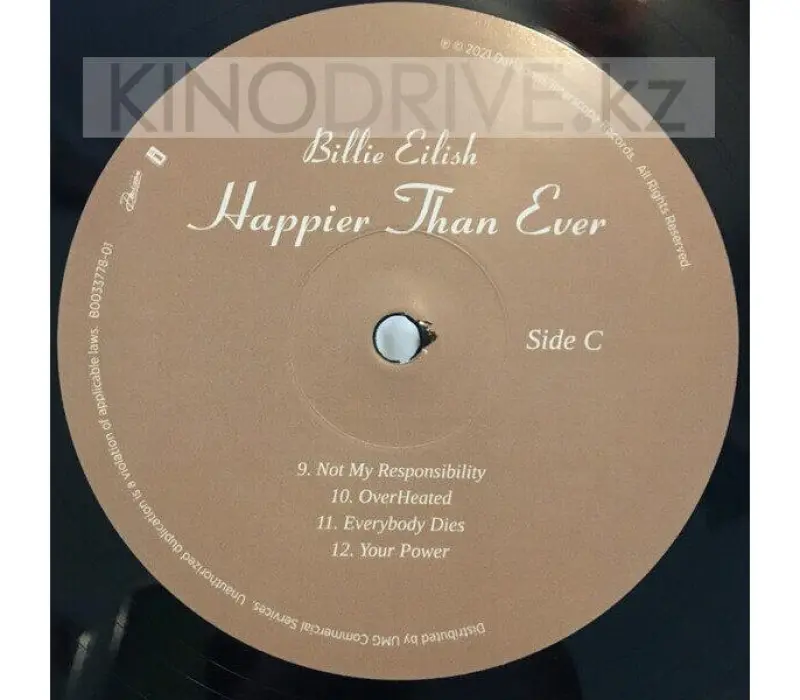 Виниловая пластинка Billie Eilish – Happier Than Ever, Kinodrive.kz — фото 7