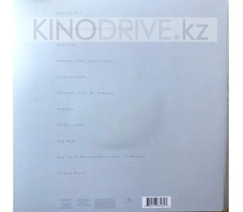 Виниловая пластинка Kanye West – 808s & Heartbreak - Lp + Cd: Universal, Kinodrive.kz — фото 2