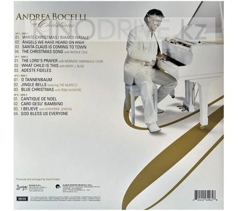 Виниловая пластинка Andrea Bocelli – My Christmas: Universal, Kinodrive.kz — фото 2
