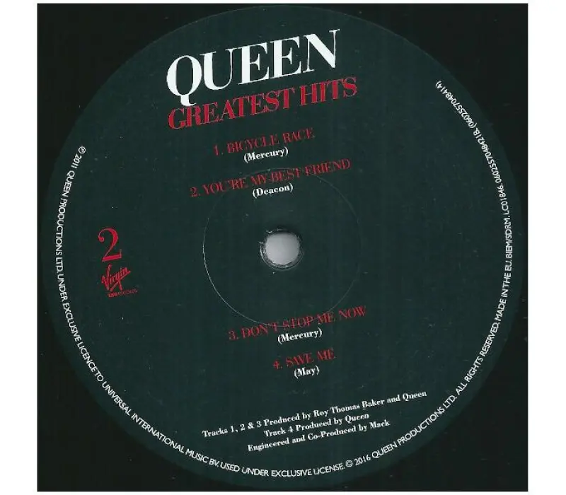 Виниловая пластинка QUEEN - Greatest Hits, Kinodrive.kz — фото 5