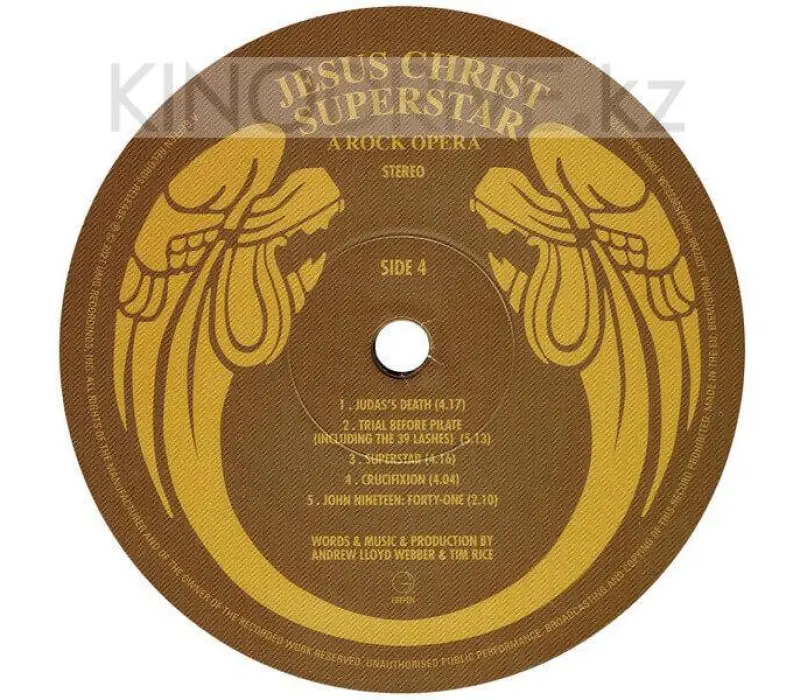 Виниловая пластинка VARIOUS, ANDREW LLOYD WEBBER and TIM RICE – Jesus Christ Superstar, Kinodrive.kz — фото 4