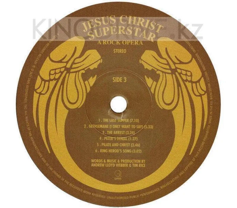 Виниловая пластинка VARIOUS, ANDREW LLOYD WEBBER and TIM RICE – Jesus Christ Superstar, Kinodrive.kz — фото 5