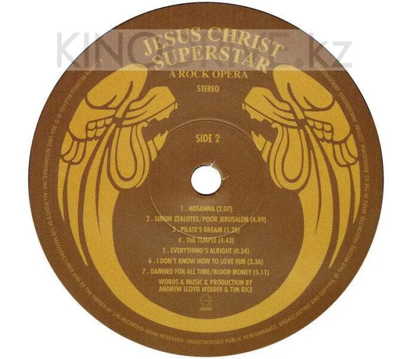 Виниловая пластинка VARIOUS, ANDREW LLOYD WEBBER and TIM RICE – Jesus Christ Superstar, Kinodrive.kz — фото 6
