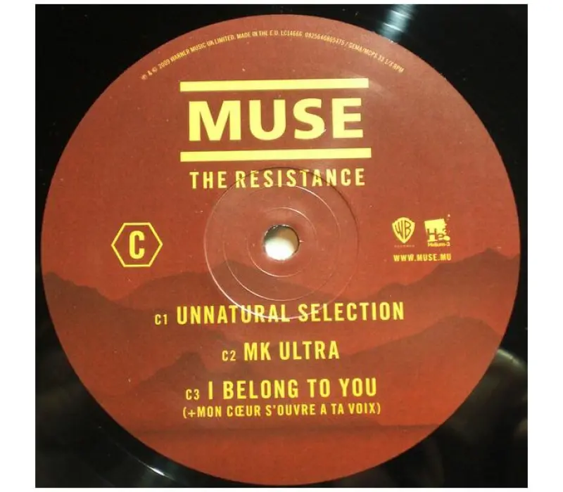 Виниловая пластинка Muse – The Resistance: Warner, Kinodrive.kz — фото 11
