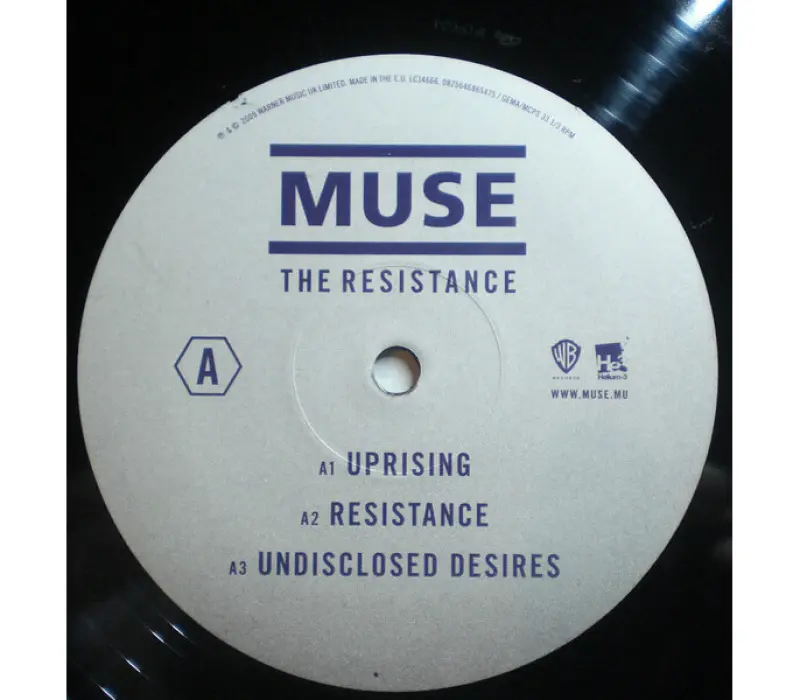 Виниловая пластинка Muse – The Resistance: Warner, Kinodrive.kz — фото 7