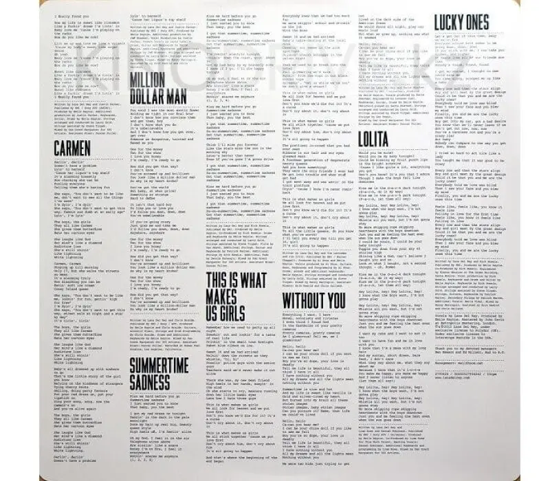 Виниловая пластинка LANA DEL REY / BORN TO DIE, Kinodrive.kz — фото 3