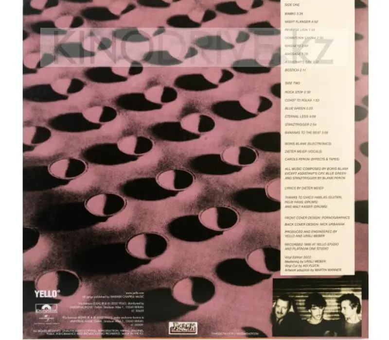 Виниловая пластинка Yello - Solid Pleasure: Universal, Kinodrive.kz — фото 2
