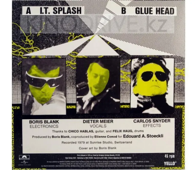 Виниловая пластинка Yello - Solid Pleasure: Universal, Kinodrive.kz — фото 4