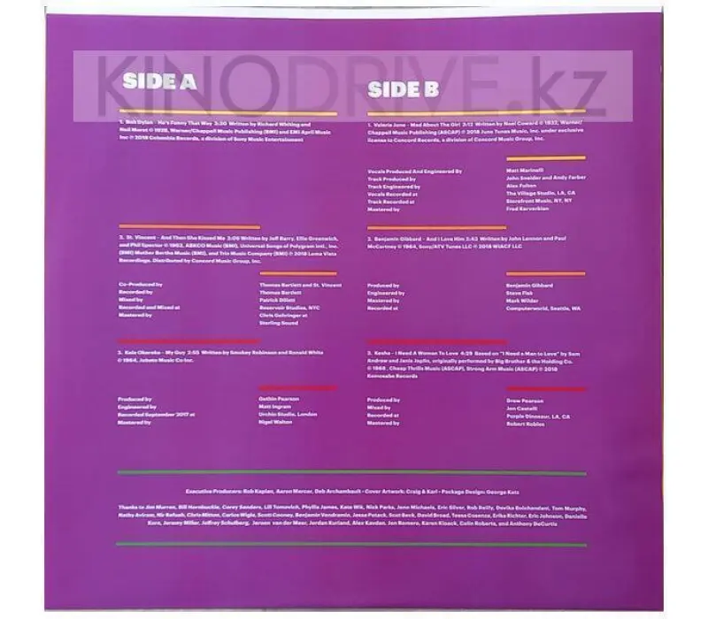 Виниловая пластинка VARIOUS ARTISTS – Universal Love: Wedding Songs Reimagined, Kinodrive.kz — фото 5