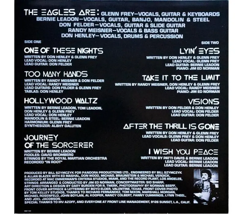 Виниловая пластинка Eagles – One Of These Nights, Kinodrive.kz — фото 2