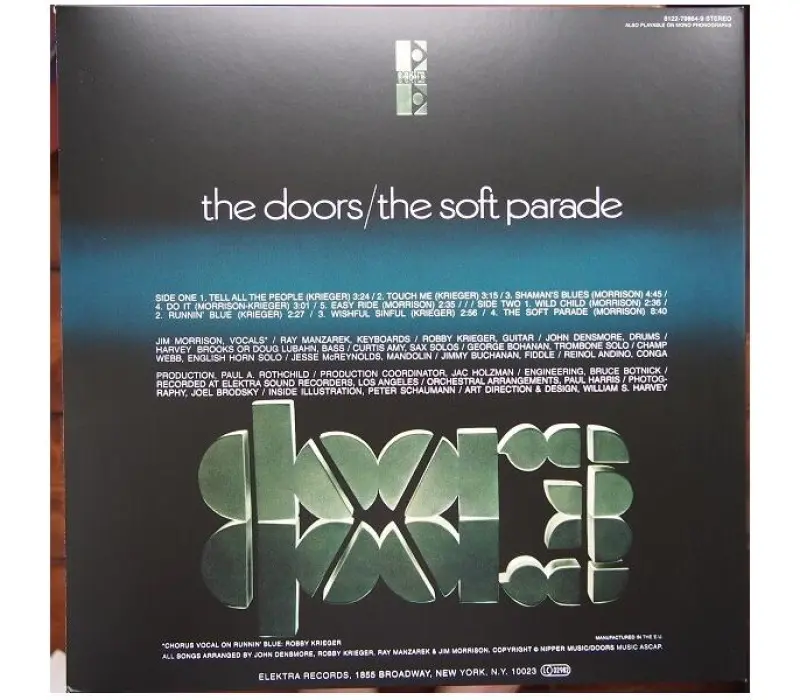 Виниловая пластинка The Doors – The Soft Parade, Kinodrive.kz — фото 2