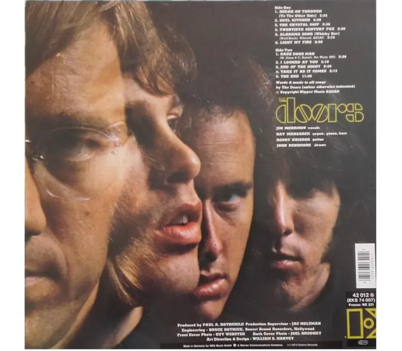 Виниловая пластинка The Doors – The Doors, Kinodrive.kz — фото 2