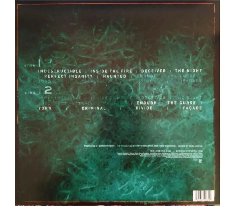 Виниловая пластинка Disturbed – Indestructible, Kinodrive.kz — фото 2