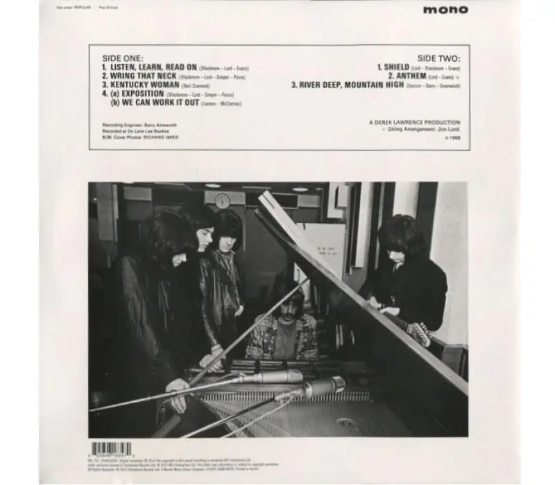 Виниловая пластинка Deep Purple – The Book Of Taliesyn, Kinodrive.kz — фото 2