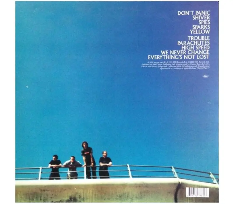 Виниловая пластинка Coldplay – Parachutes, Kinodrive.kz — фото 2