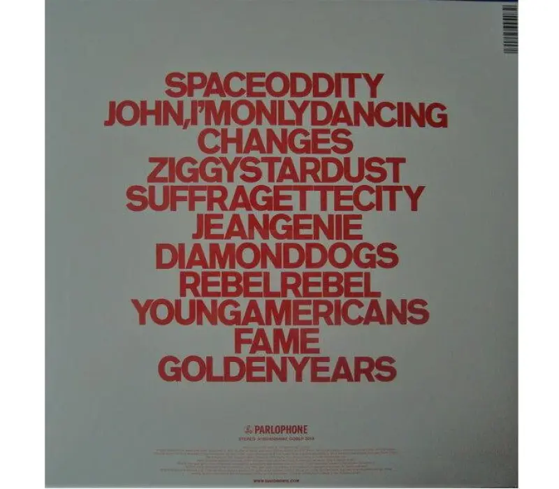 Виниловая пластинка David Bowie – ChangesOneBowie, Kinodrive.kz — фото 2