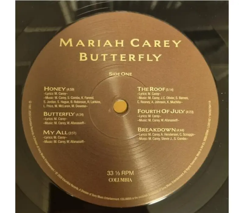 Виниловая пластинка Mariah Carey – Butterfly, Kinodrive.kz — фото 6