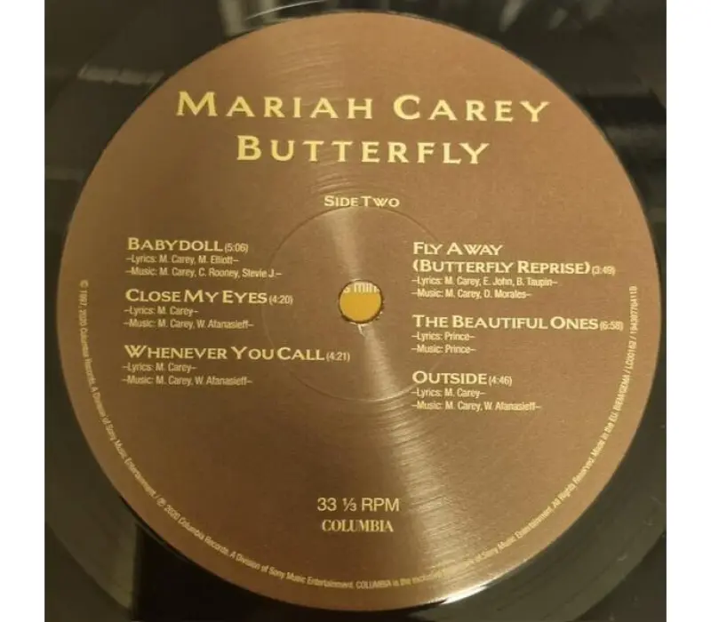 Виниловая пластинка Mariah Carey – Butterfly, Kinodrive.kz — фото 7