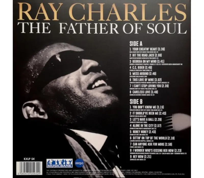 Виниловая пластинка Ray Charles – The Father Of Soul, Kinodrive.kz — фото 2