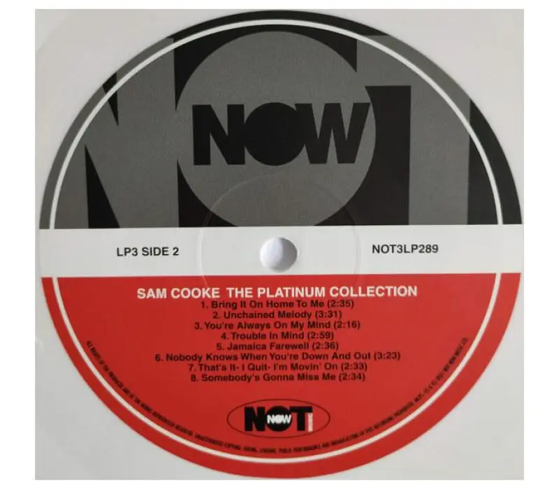 Виниловая пластинка Sam Cooke – The Platinum Collection, Kinodrive.kz — фото 10