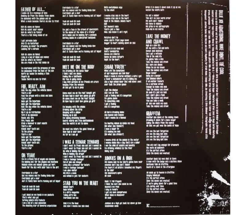 Виниловая пластинка Green Day – Father Of All, Kinodrive.kz — фото 6