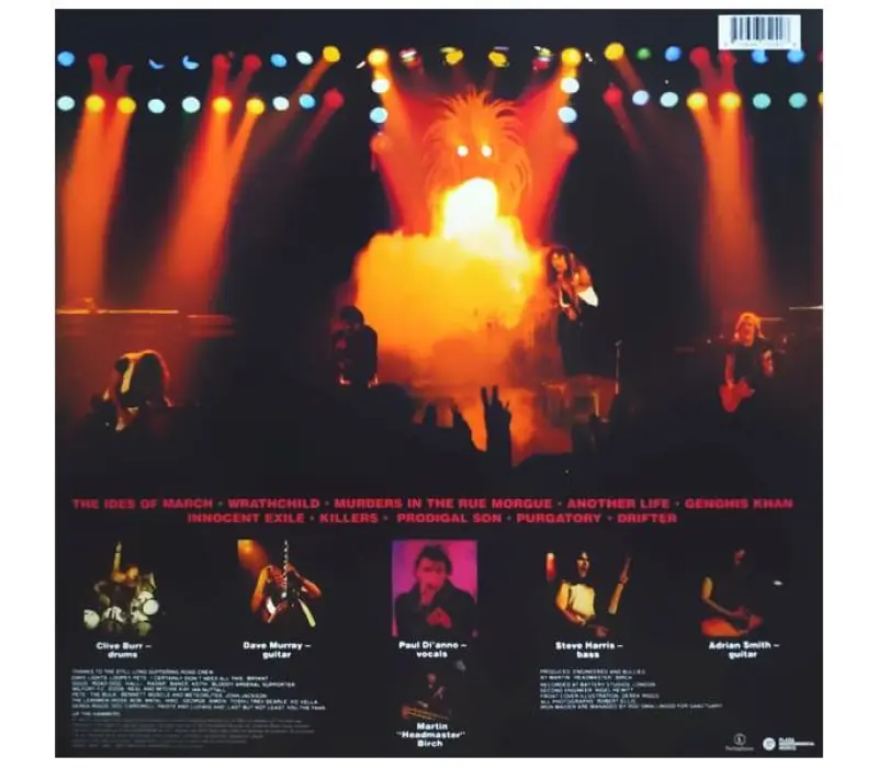 Виниловая пластинка Iron Maiden – Killers, Kinodrive.kz — фото 2