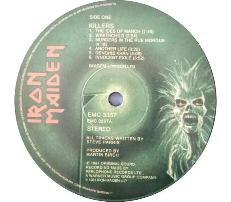 Виниловая пластинка Iron Maiden – Killers, Kinodrive.kz — фото 3