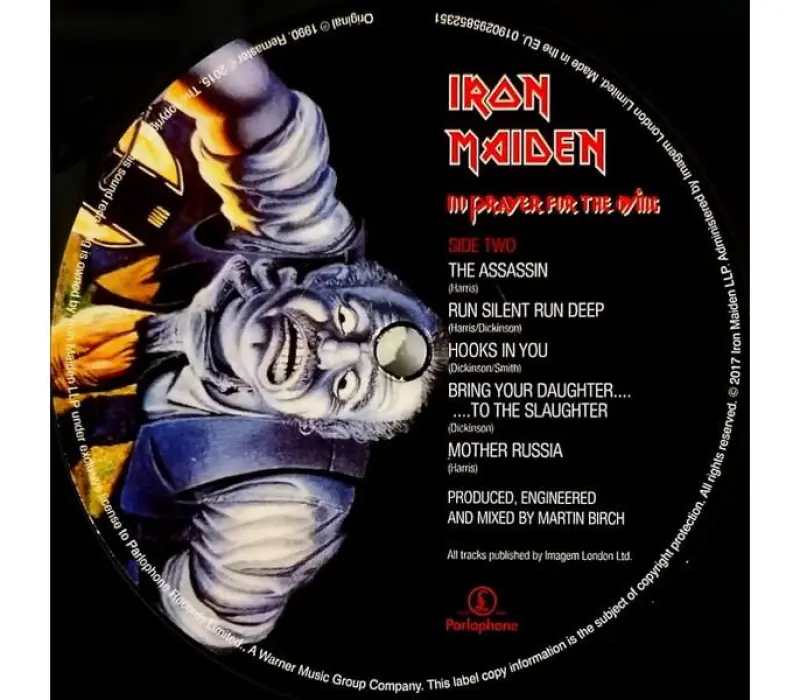 Виниловая пластинка Iron Maiden – No Prayer For The Dying, Kinodrive.kz — фото 4