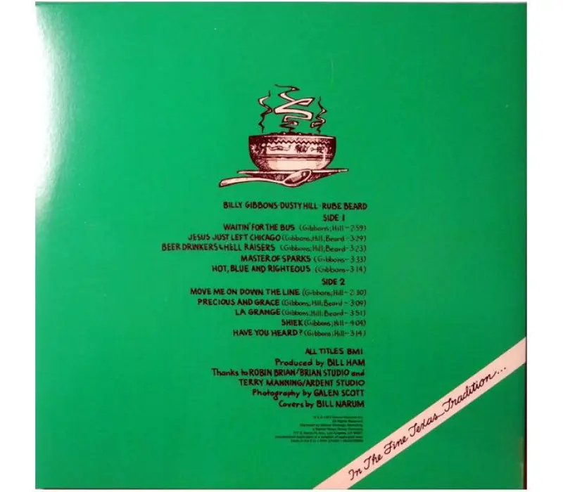 Виниловая пластинка ZZ Top – Tres Hombres, Kinodrive.kz — фото 5