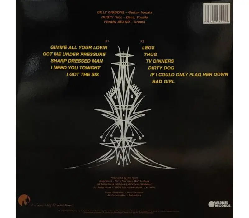 Виниловая пластинка ZZ Top – Eliminator, Kinodrive.kz — фото 2