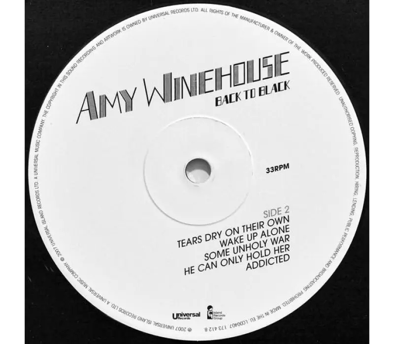 Виниловая пластинка Amy Winehouse – Back To Black, Kinodrive.kz — фото 4