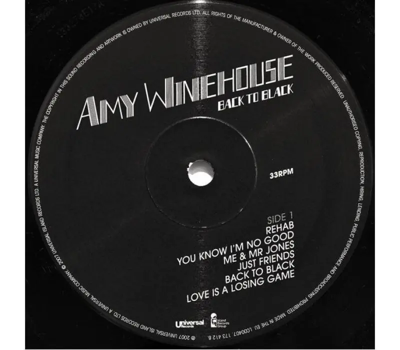 Виниловая пластинка Amy Winehouse – Back To Black, Kinodrive.kz — фото 5