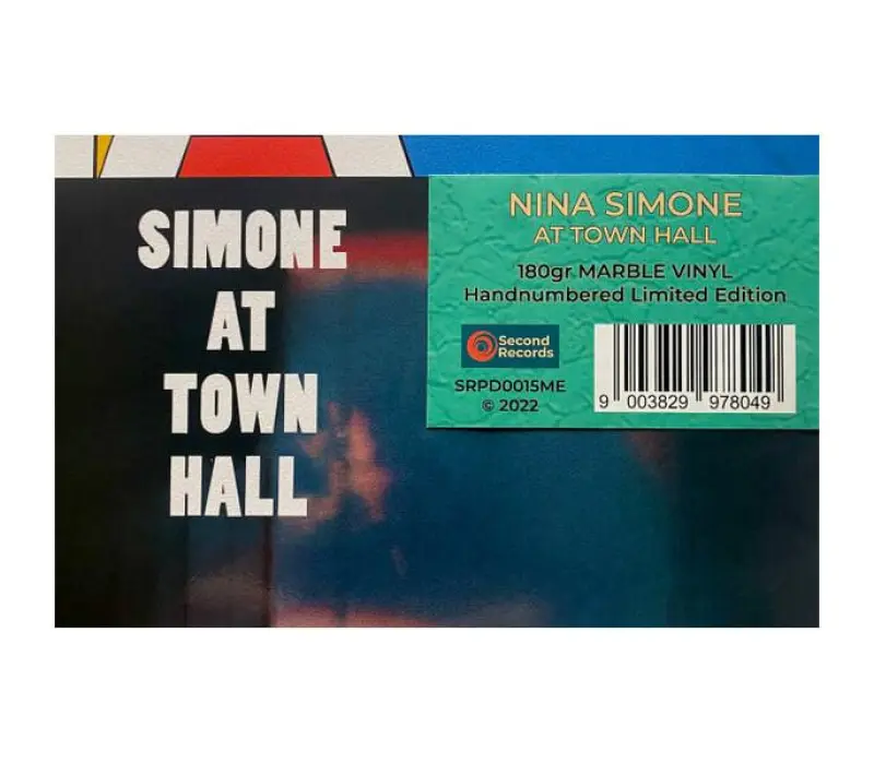 Виниловая пластинка Nina Simone – At Town Hall  (Blue Marble Vinyl), Kinodrive.kz — фото 2