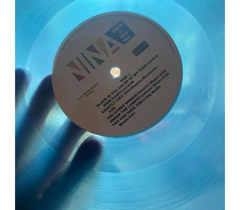 Виниловая пластинка Nina Simone – At Town Hall  (Blue Marble Vinyl), Kinodrive.kz — фото 5